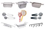 baskets and racks