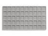 Fifty Compartment Flocked Tray Liners Fifty Compartment Flocked Tray Liners
